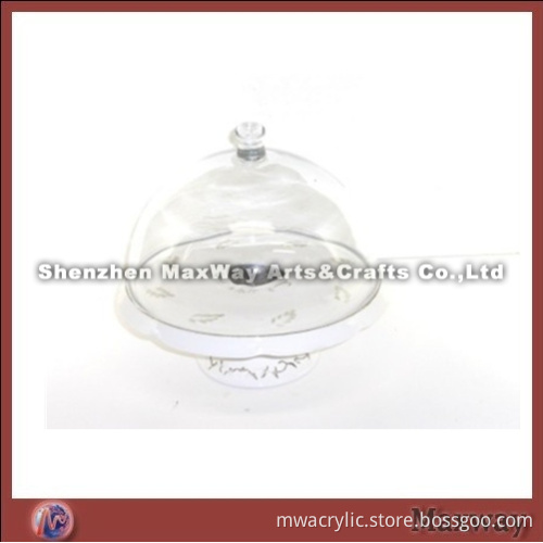 Clear Single Lucite Cupcake Display